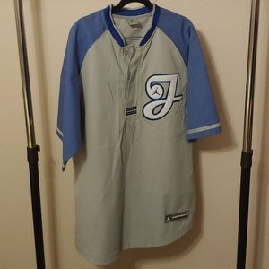 Nike Jordan Brand Baseball Jersey, Size L, Men's